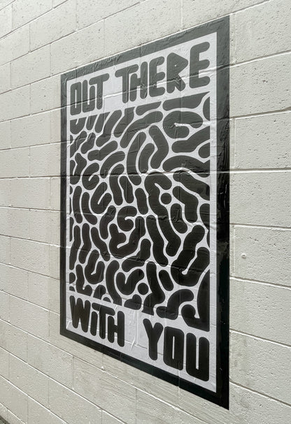 Out There Street Print